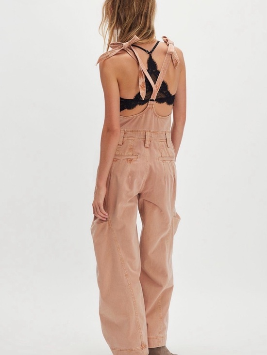 Free People Must Have Wide Leg Overalls, XS - Picture 3 of 7